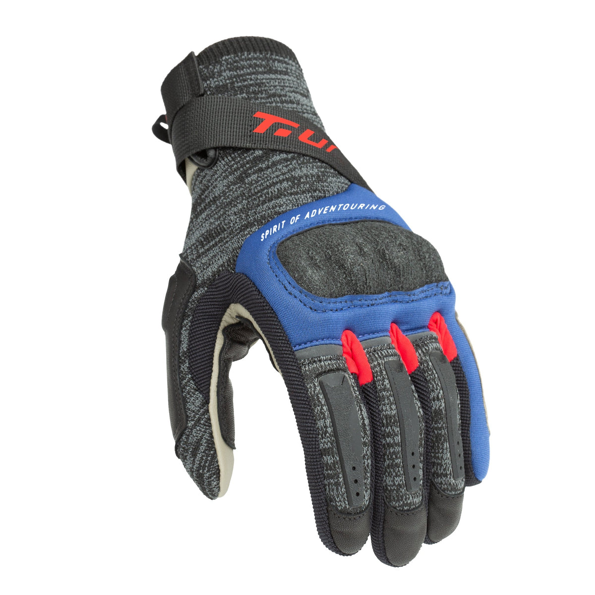 GANTS TUR G-KNIT - Noir / Bleu