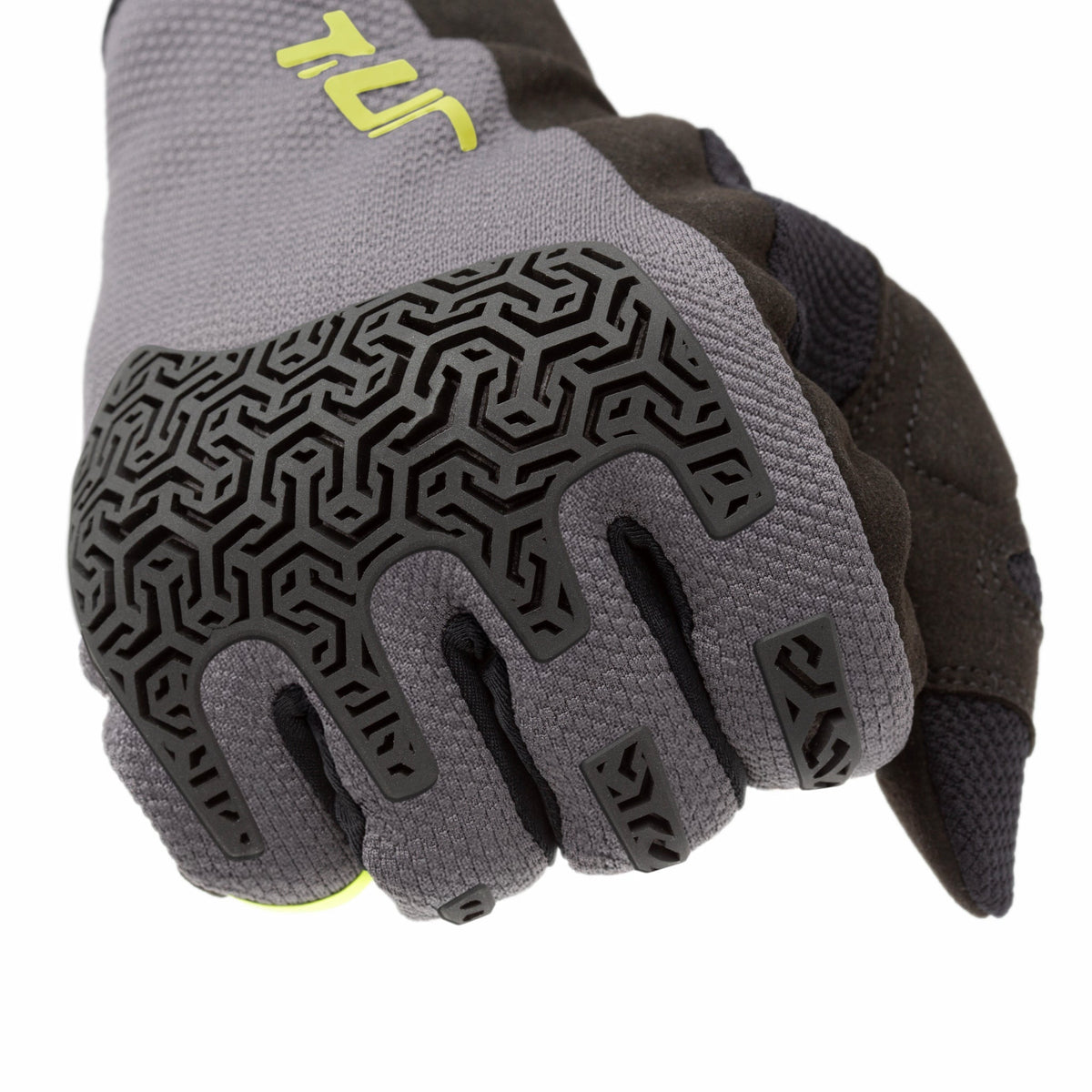 GANTS TUR G-LIGHT - Anthracite / Jaune fluo