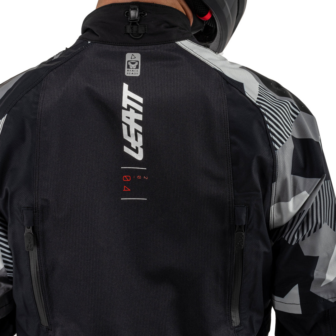 LEATT JACKET MOTO 4.5 HYDRADRI FORGE GREY-BLACK-CAMO