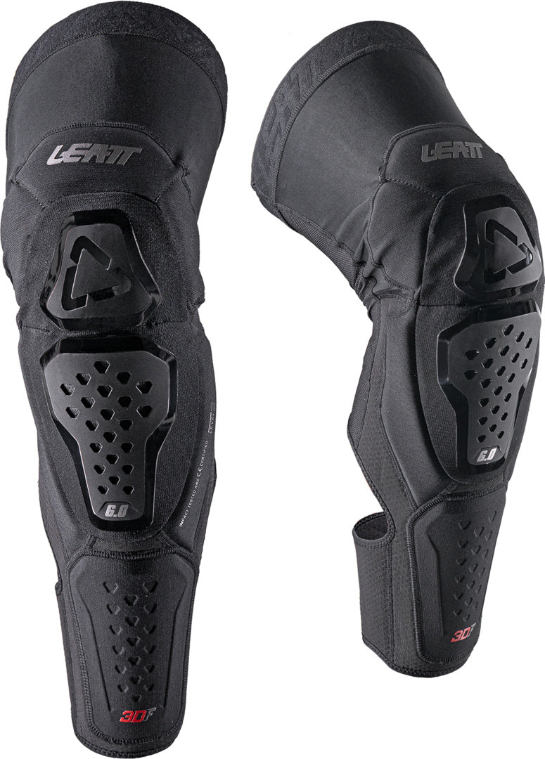LEATT KNEE GUARD 6.0 EVO EXT V26 BLACK