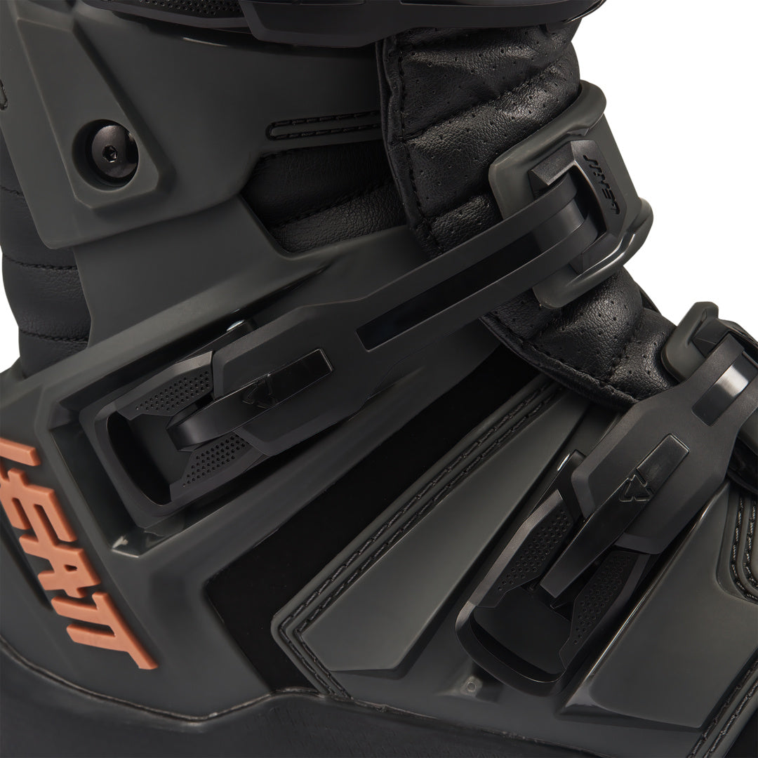 LEATT BOOT MOTO 4.5 ENDURO EVO V27 GRAPHENE NOIR-OR