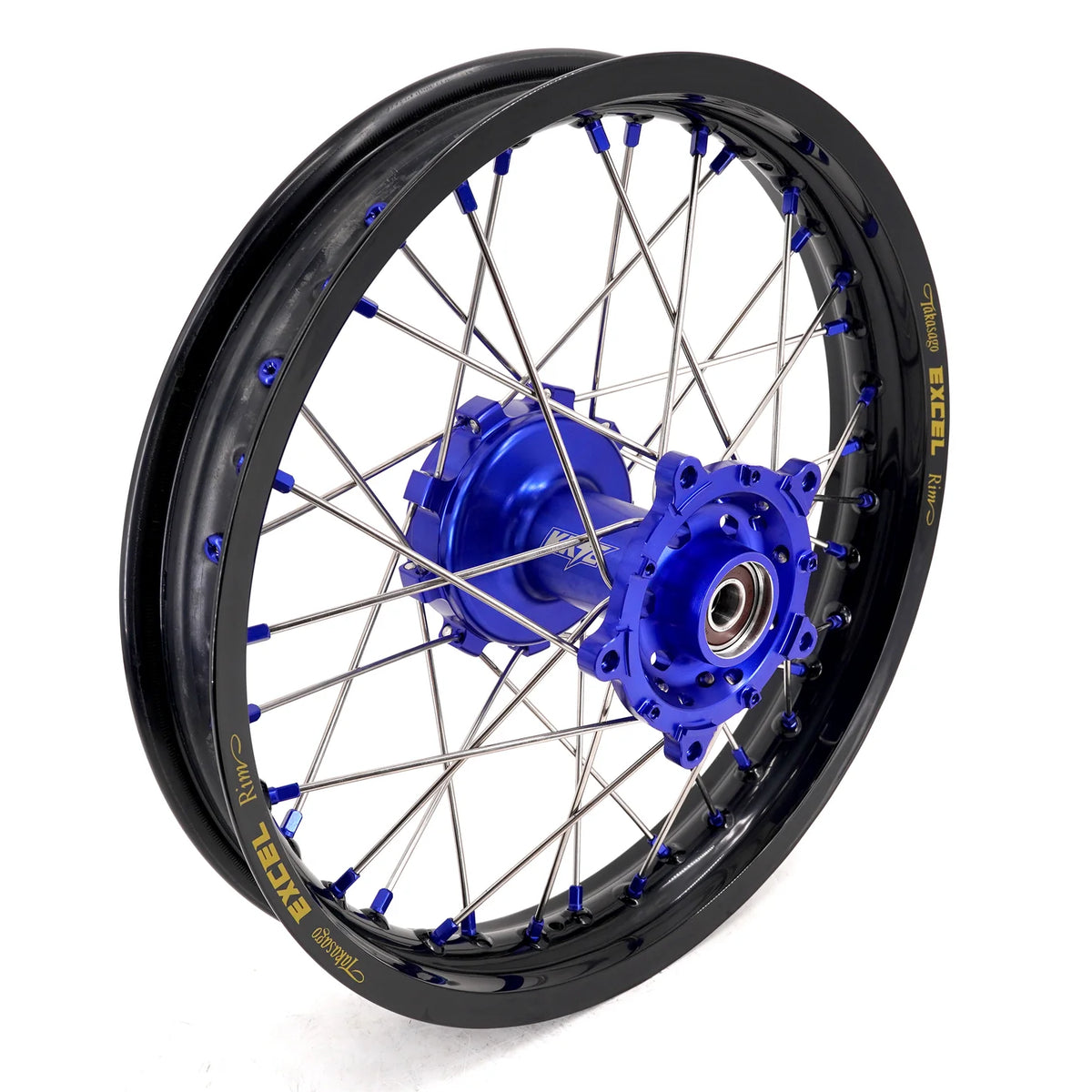 ROUE AV & AR CHAMBRE A AIR KKE RACING EXCEL YAMAHA TENERE 700 (2019- ) - BLEU