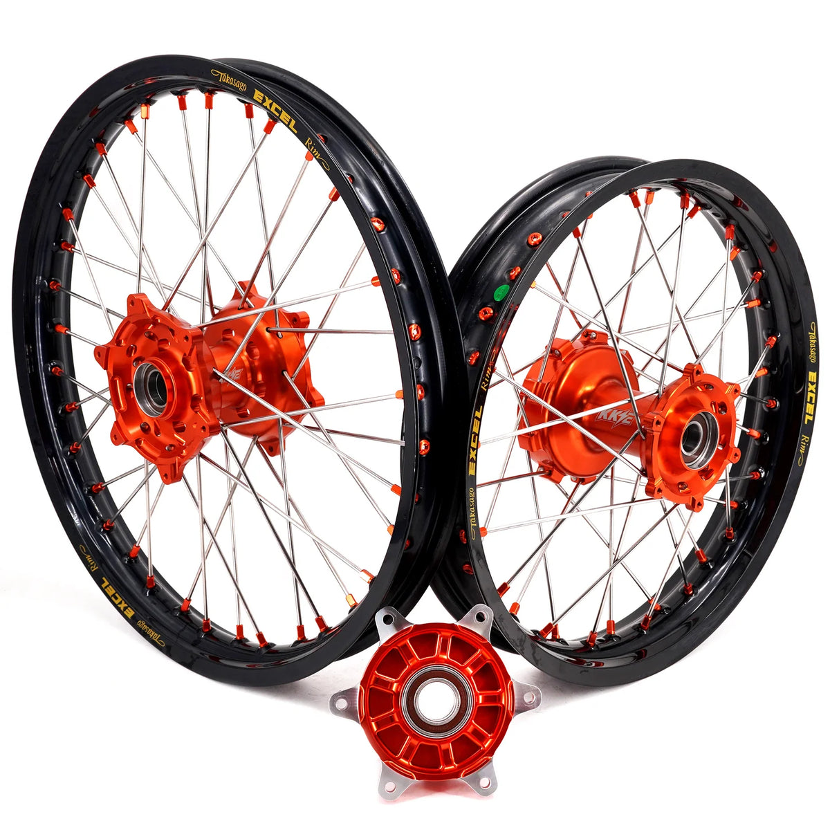 ROUE AV & AR CHAMBRE A AIR KKE RACING EXCEL KTM 790/890 ADVENTURE S/R (2019-) - OR