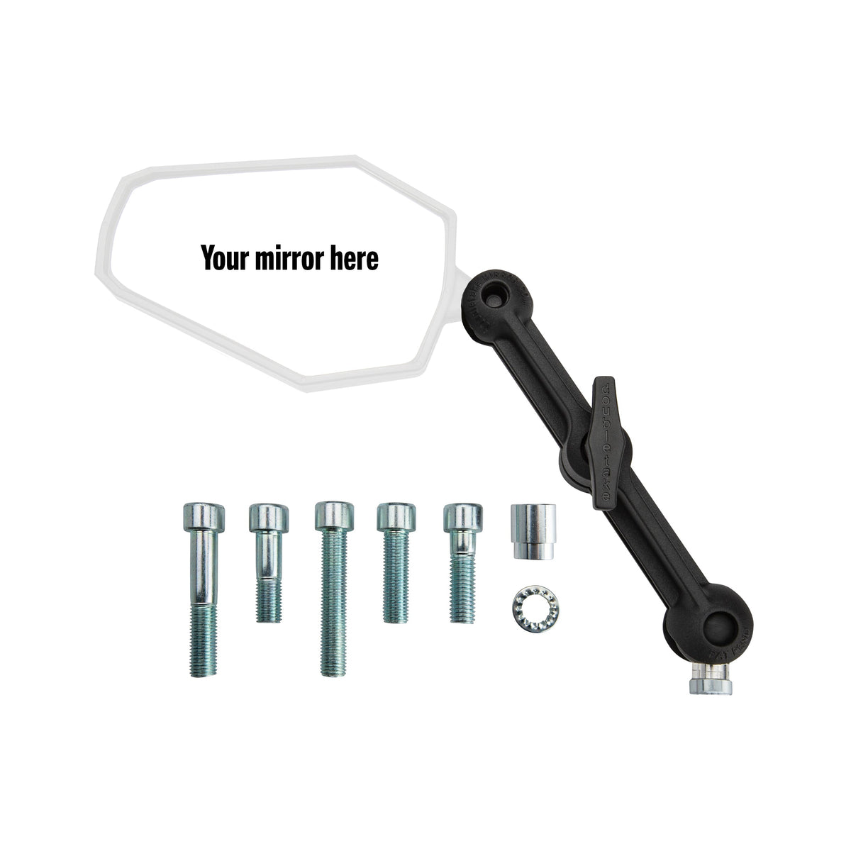 KIT DE MONTAGE DOUBLETAKE UPGRADE 6.0" (BRAS + BASE)