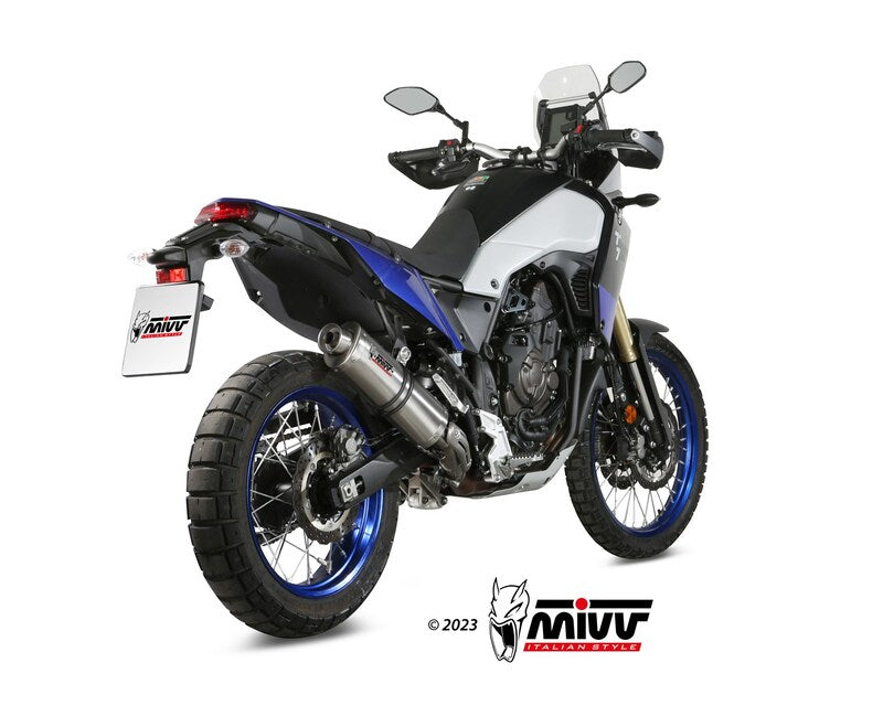 SILENCIEUX MIVV OVAL ACIER INOX – YAMAHA TÉNÉRÉ 700 WORLD RAID