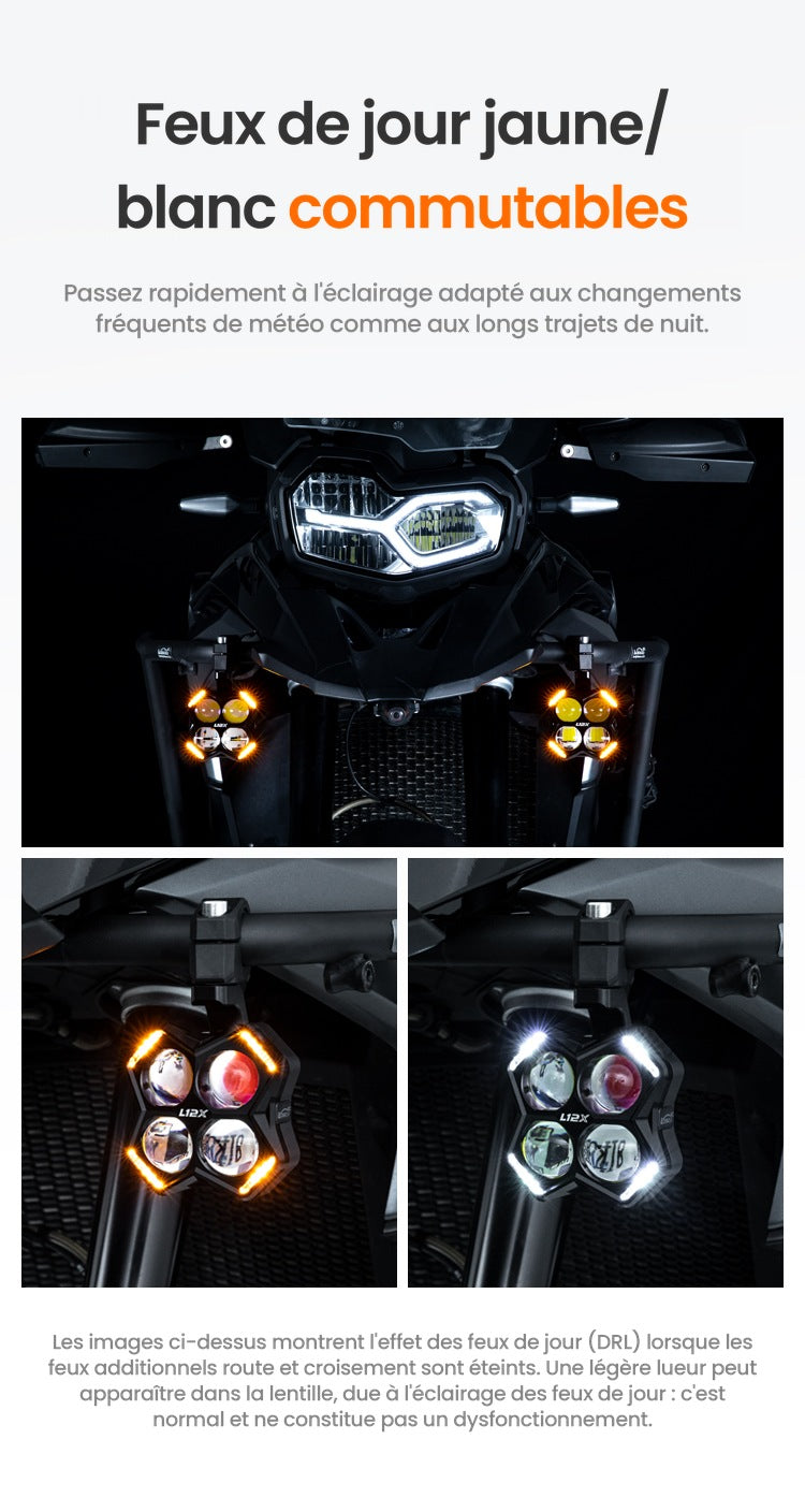 FEUX ADDITIONNELS LOBOO L12X 16 000 LUMENS