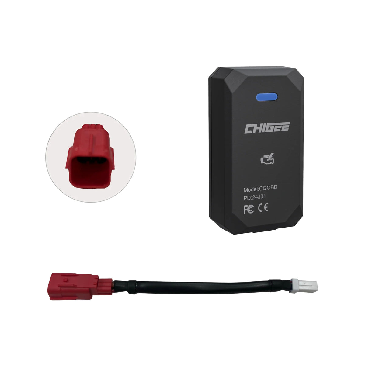 CHIGEE MODULE OBD + CONNECTEUR 6-PIN MFP0114
