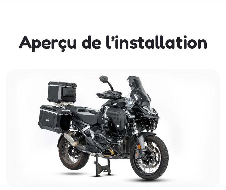 SACOCHE CRASH BAR LOBOO BMW R1300GS ADVENTURE (2024- )