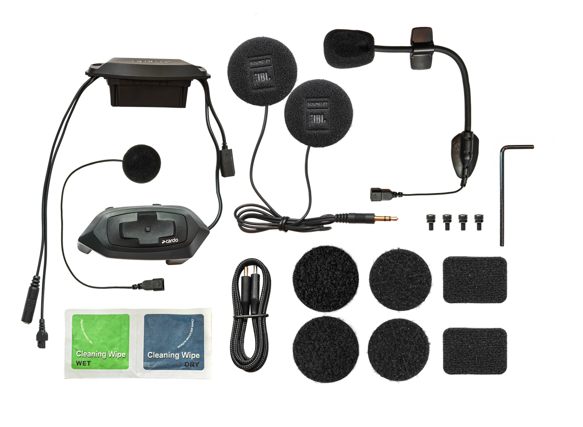 INTERCOM CARDO 4X POUR CASQUES HJC