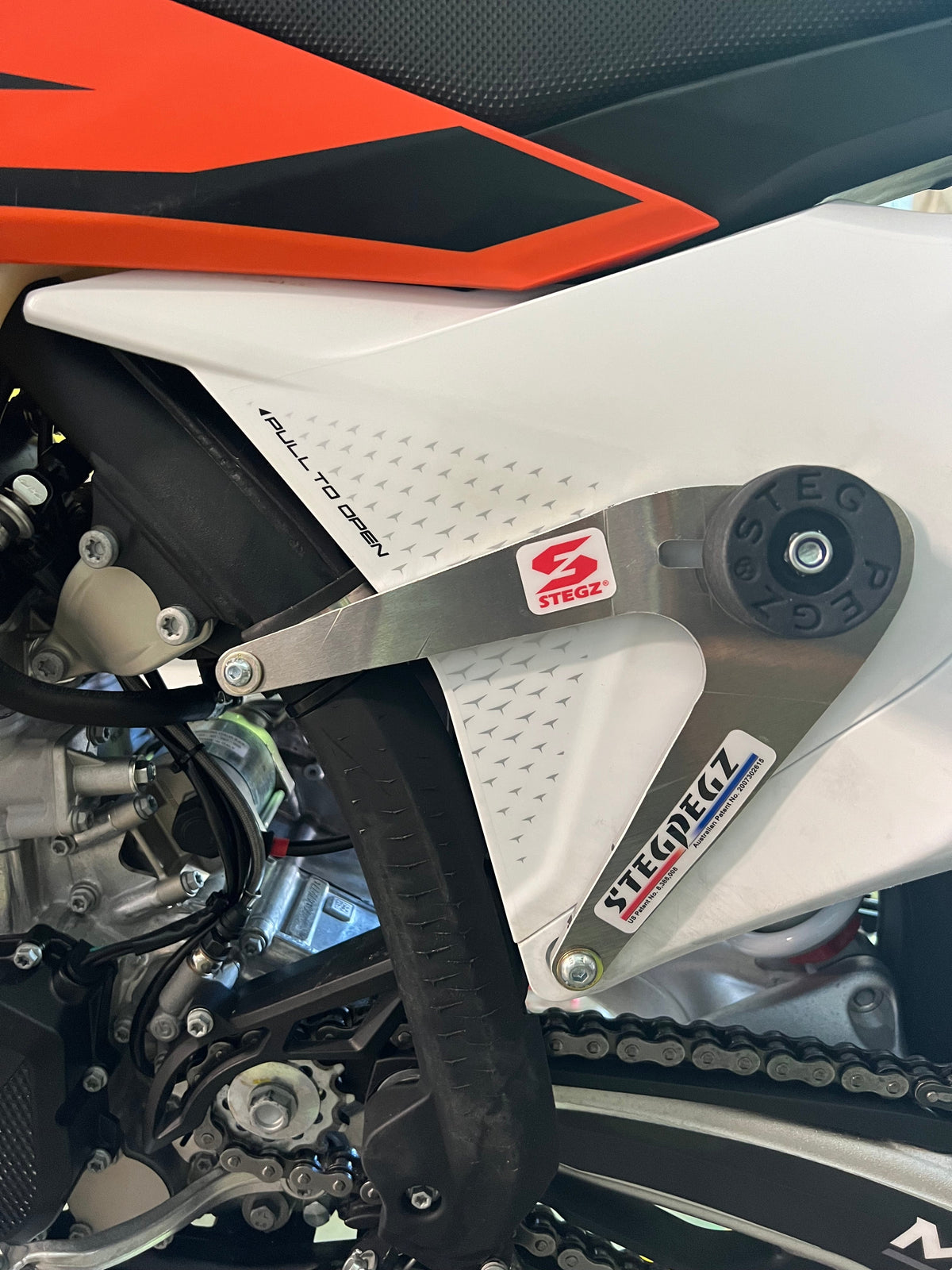 STEG PEGZ SP85 2024-2026 KTM EXC-F/XC-W/XCF-W 150 À 500 2T & 4T
