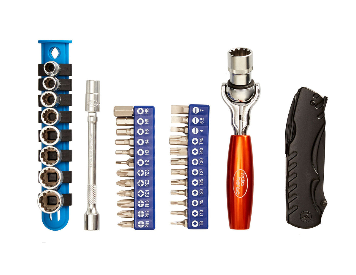 TROUSSE À OUTILS MOTOHANSA PRO ENDURO 38 PIÈCES - KTM