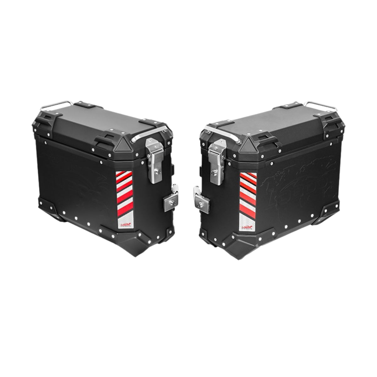 Valise aluminium Pike Tracker Loboo 35L+35L Honda NX 500 (2024- )