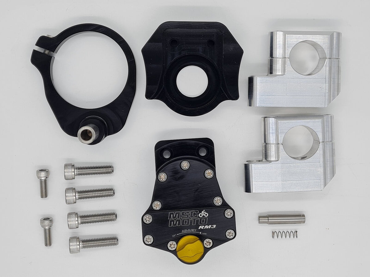 AMORTISSEUR DE DIRECTION RM3 MSC MOTO SUZUKI DR-Z 400 (2000-2024)