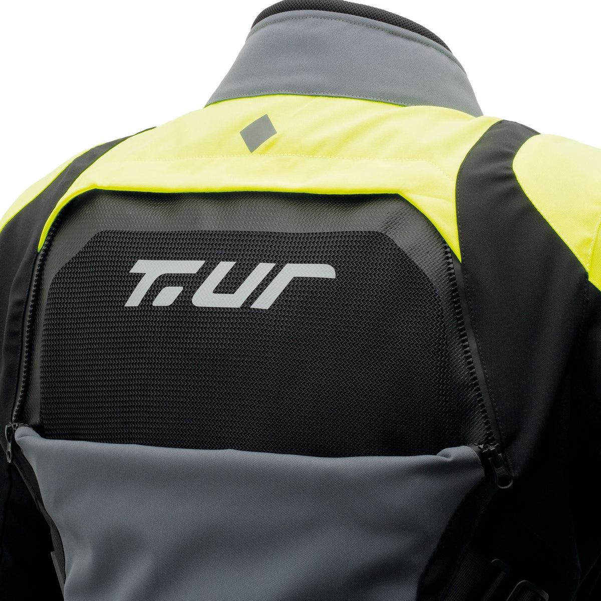 VESTE TUR USHUAIA HYDROSCUD® - Anthracite / Jaune fluo