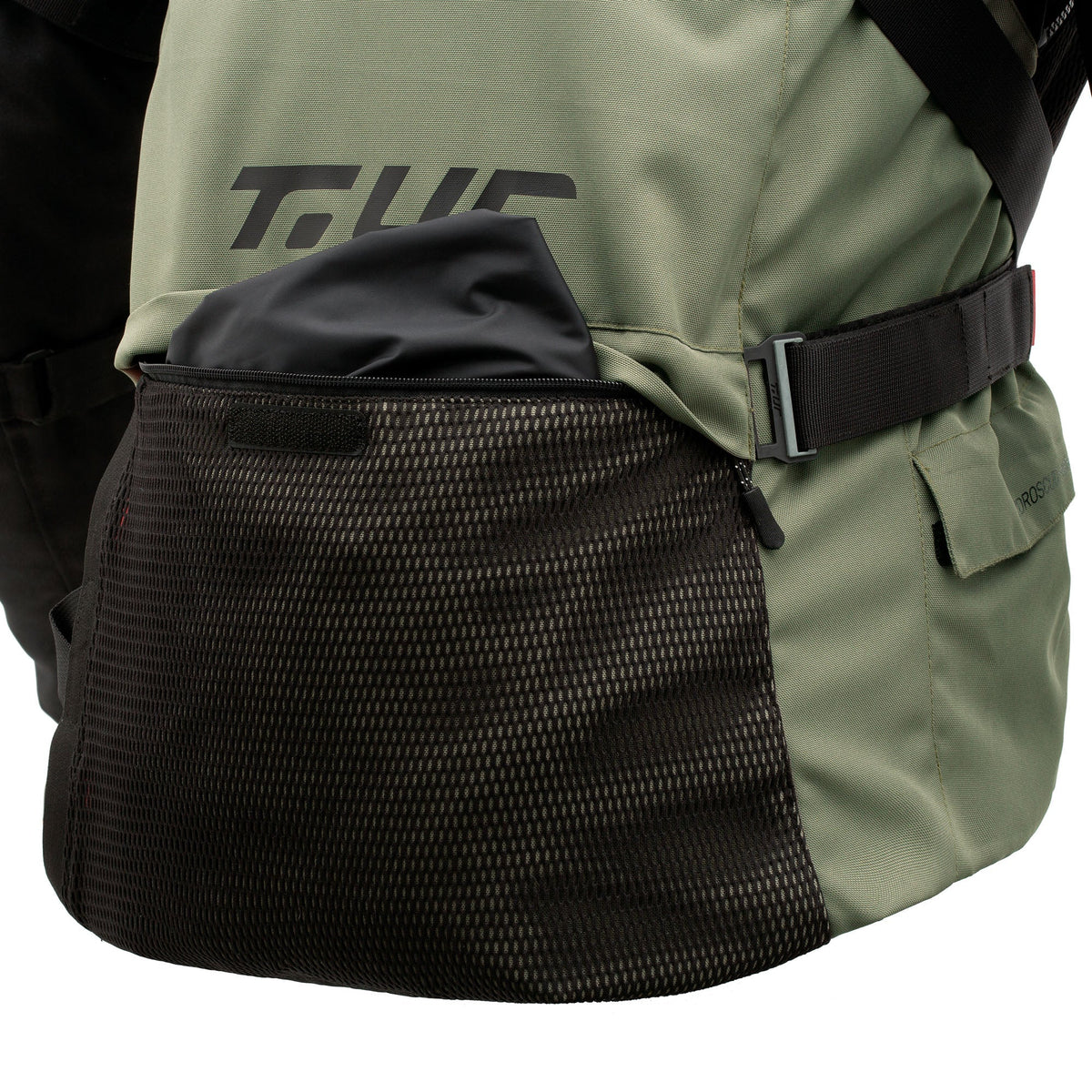 VESTE TUR ROADBOOK HYDROSCUD® - Vert / Anthracite foncé
