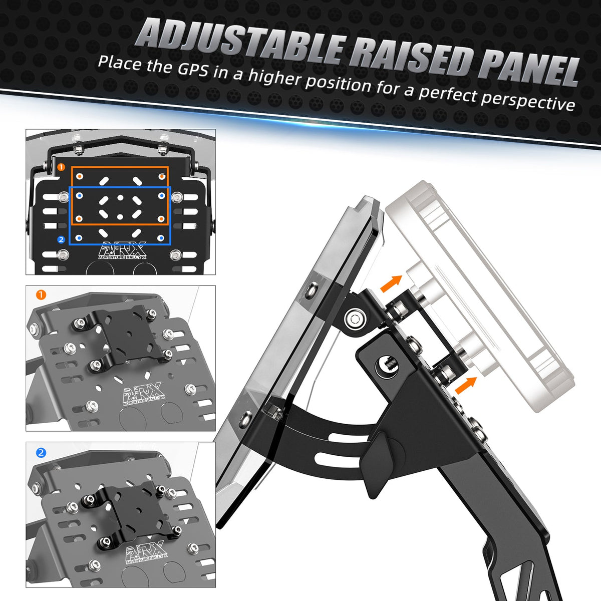 SUPPORT GPS UNIVERSEL ARX AVEC MINI CARENAGE