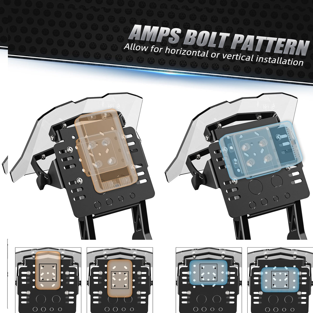 SUPPORT GPS UNIVERSEL ARX AVEC MINI CARENAGE