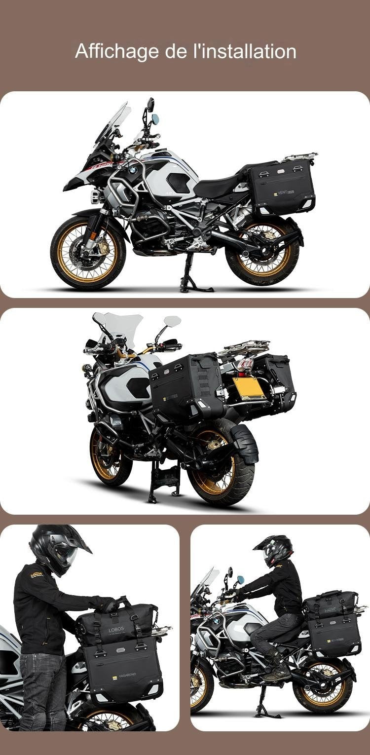 Valise Semi rigide Wanderer Loboo 30L+40L BMW R 1250 GS (2019- )