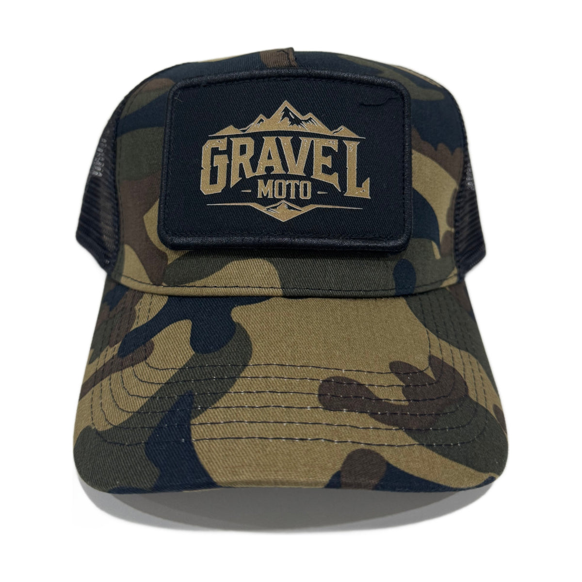 Casquette trucker Gravel Moto camouflage