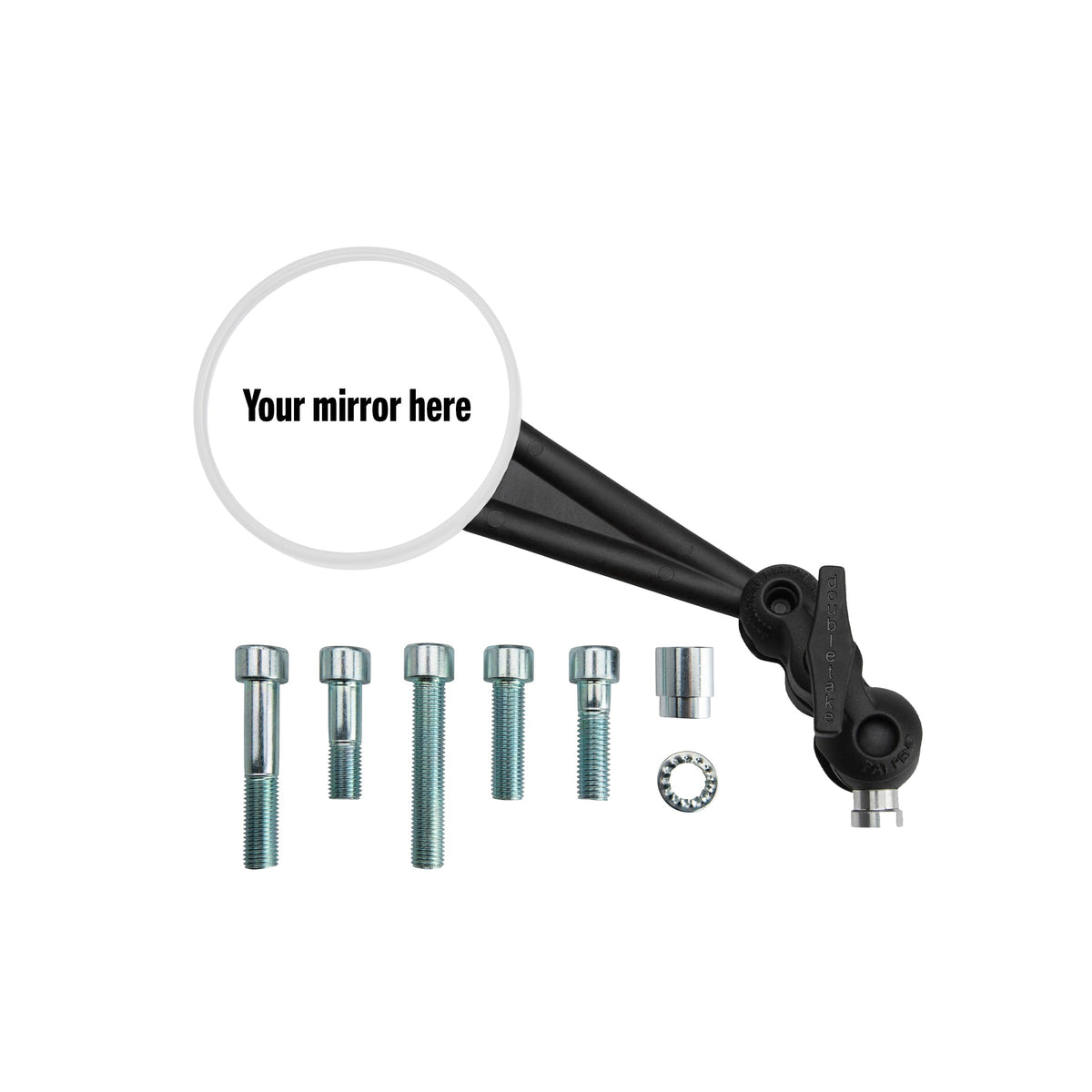 KIT DE MONTAGE DOUBLETAKE UPGRADE 2.0" (BRAS + BASE)