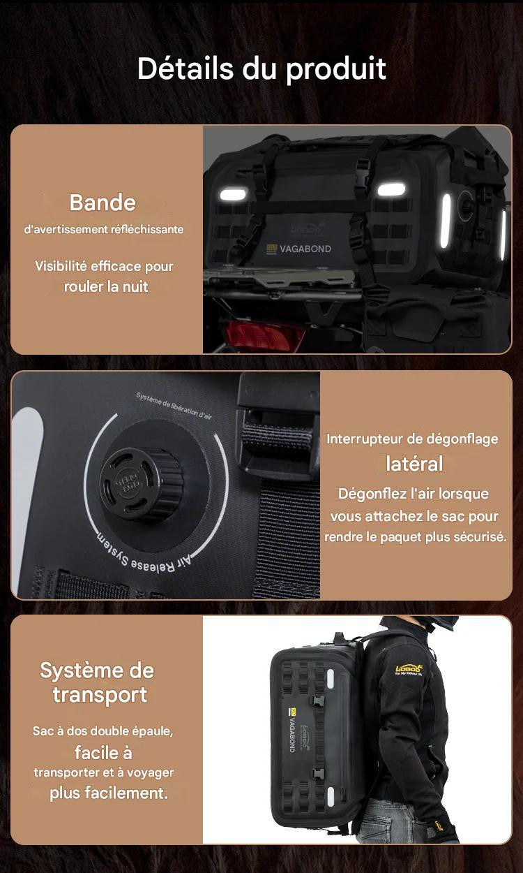 SAC ARRIERE LOBOO WANDERER 50L
