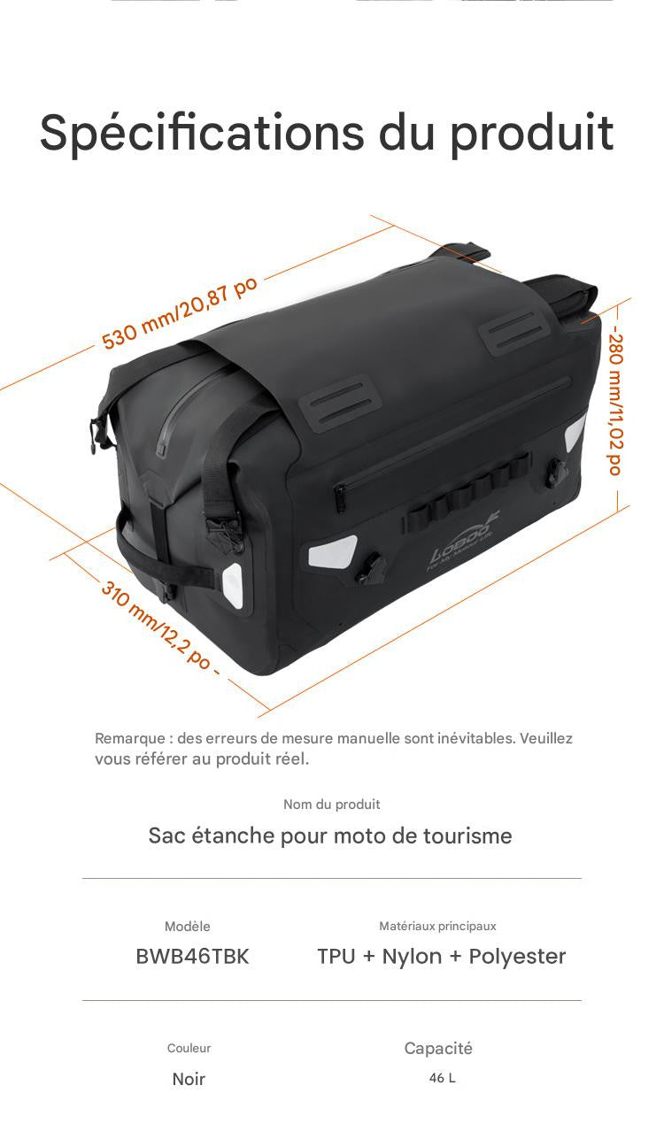 SAC ARRIERE LOBOO ALPS SERIES 18L / 46L