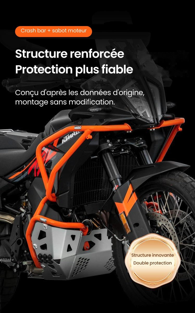 CRASH BAR BAS + SABOT MOTEUR LOBOO KTM 890 ADVENTURE R (2023- )
