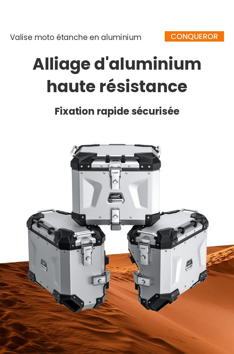 Valise aluminium Conqueror Loboo 30L+35L Husqvarna Norden 901 Expedition (2023- )