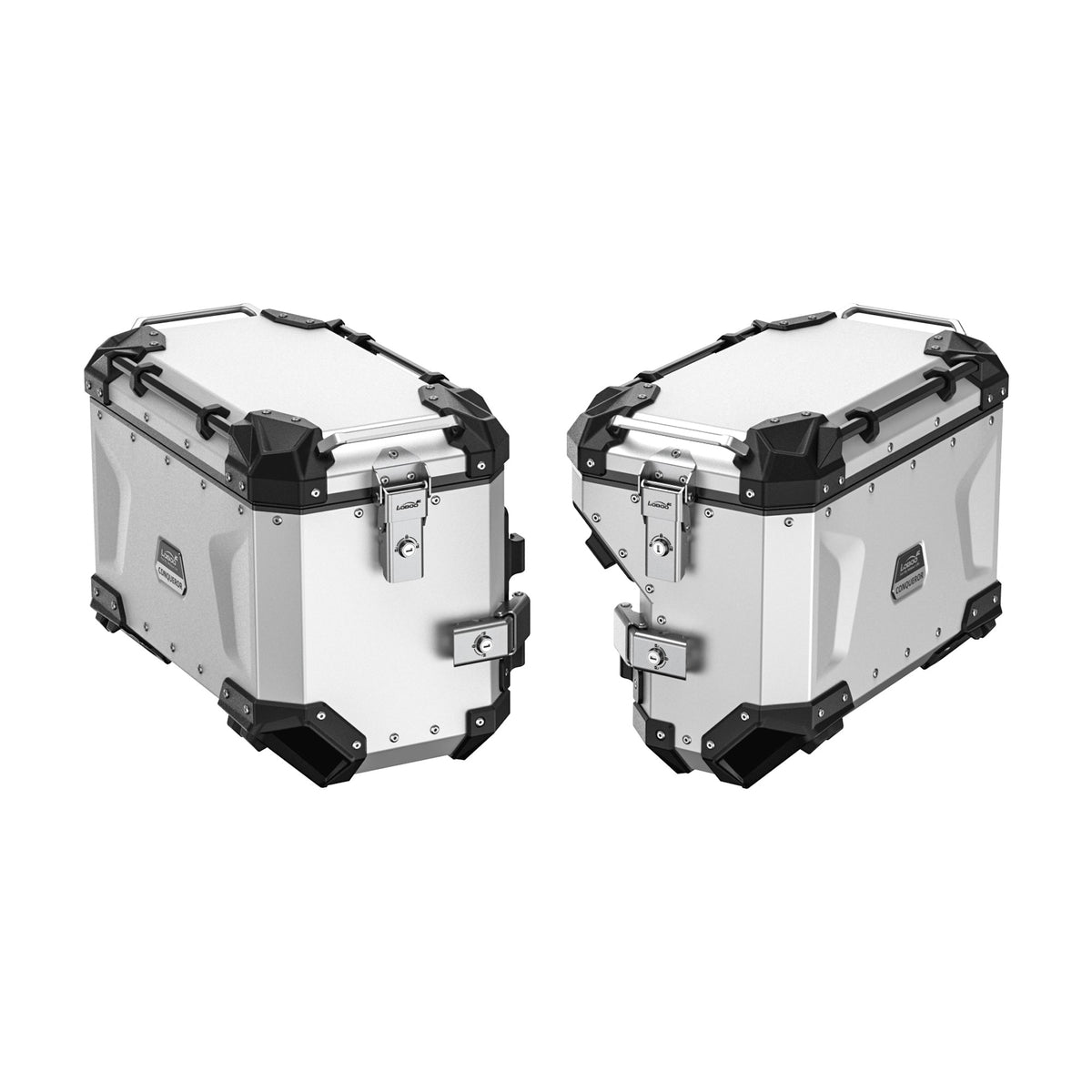 Valise aluminium Conqueror Loboo 38L+45L BMW R 1250 GS (2019- )