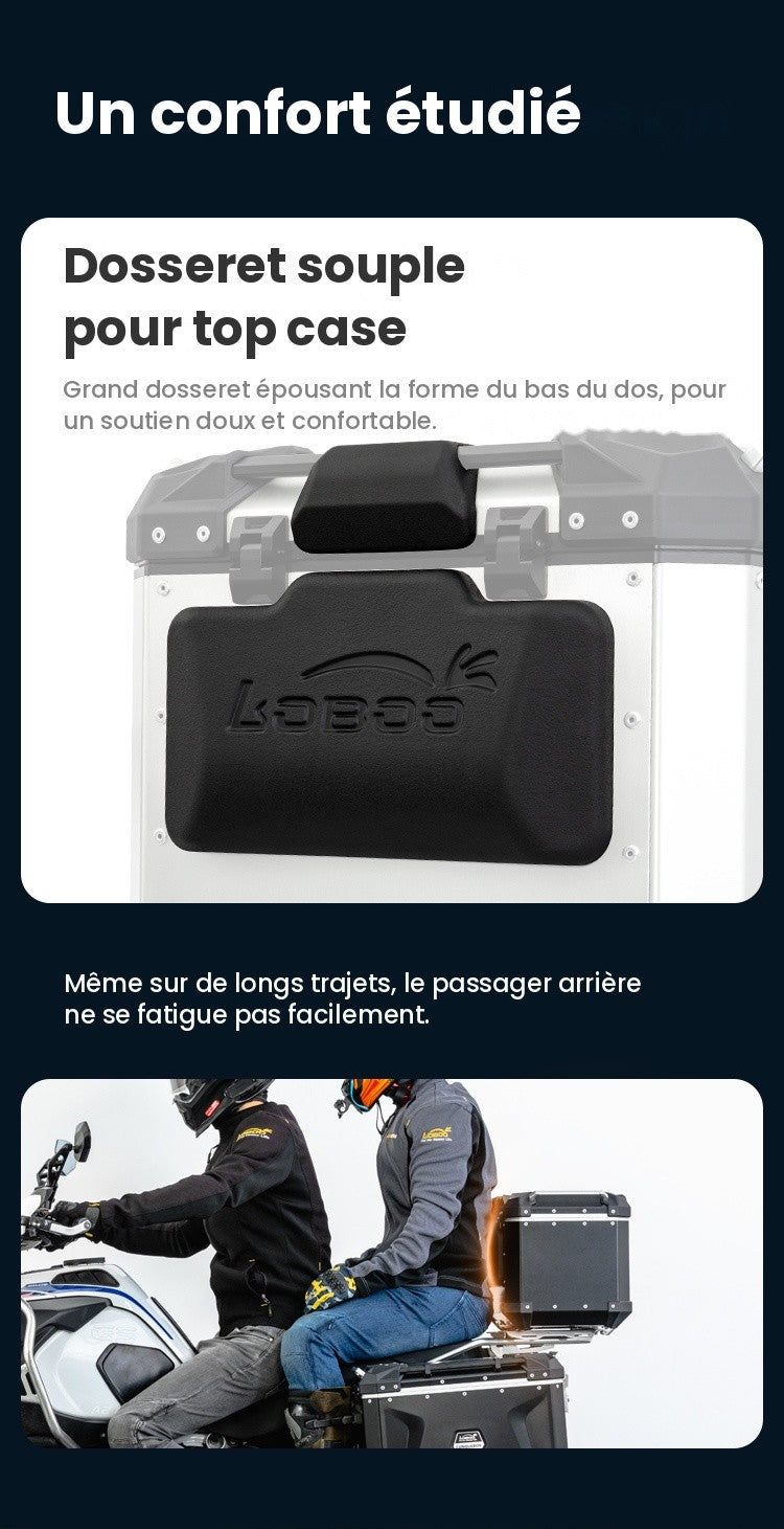 Valise aluminium Conqueror Loboo 38L+45L BMW R 1250 GS (2019- )