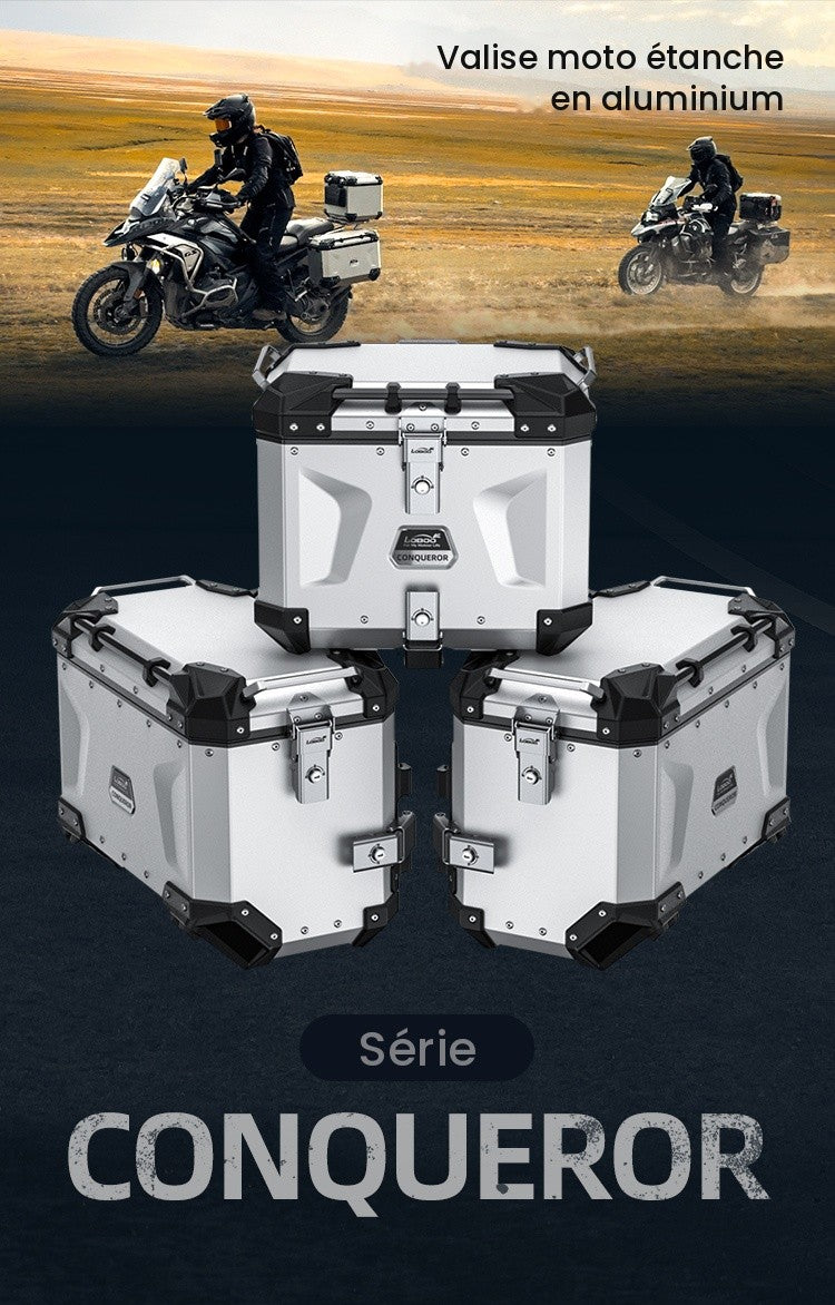 Valise aluminium Conqueror Loboo 45L+45L BMW R 1300 GSA (2023- )