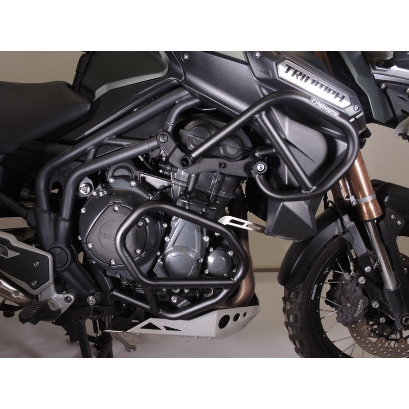 CRASH BAR HAUT (POUR CRASH BAR BAS D'ORIGINE) RDMOTO TRIUMPH TIGER 1200 (2011-2015)