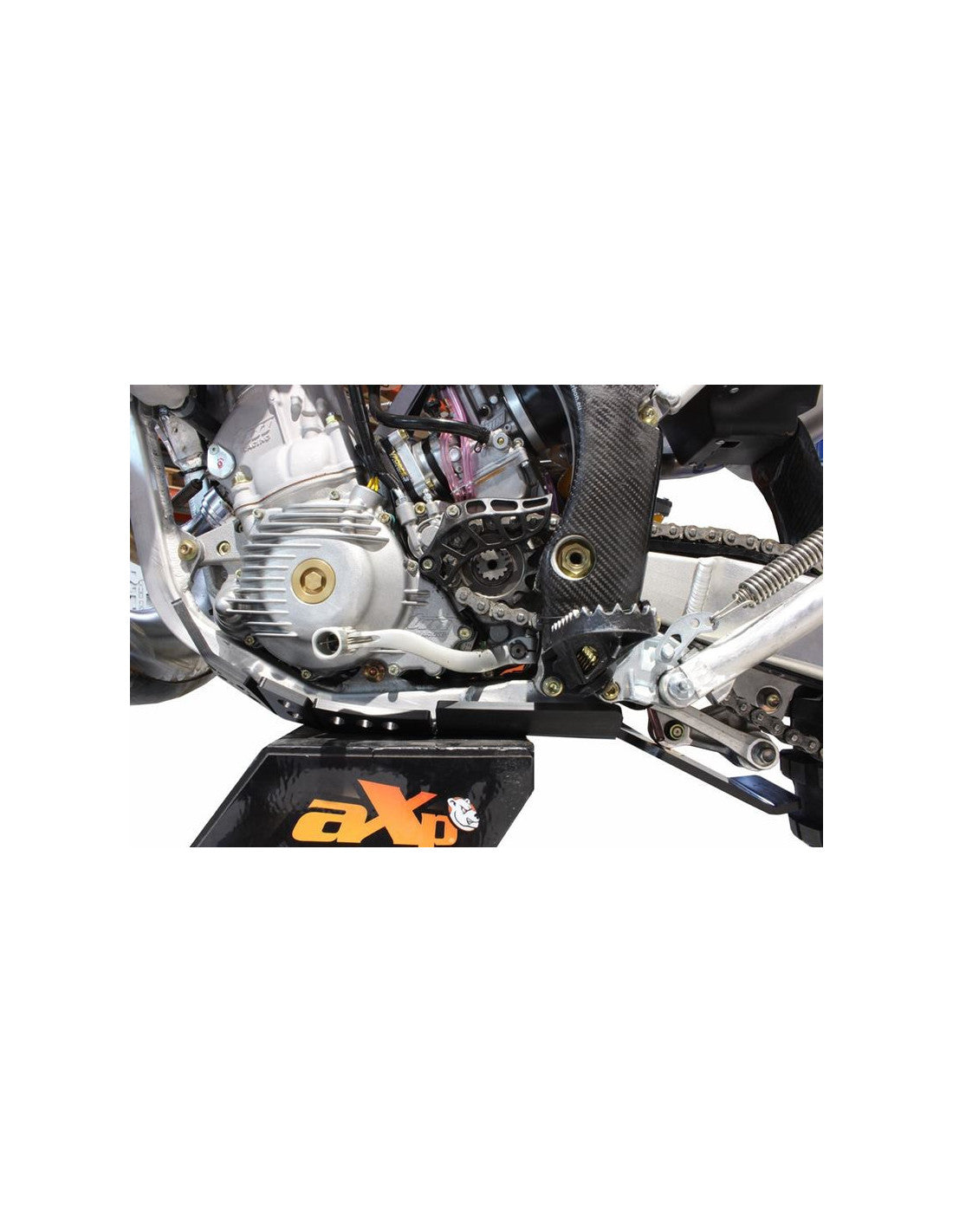 SABOT HARD ENDURO PEHD 8MM AXP RACING TM RACING MX300 ES 2T (2019-2021)