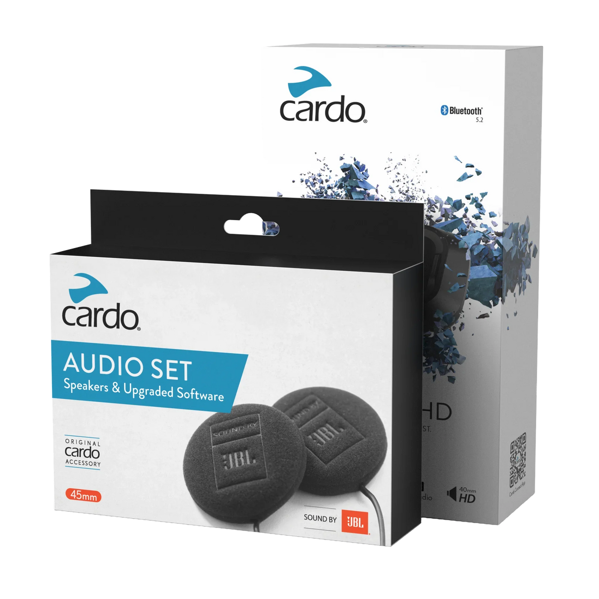 PACK CARDO SPIRIT HD + KIT AUDIO JBL 45 MM