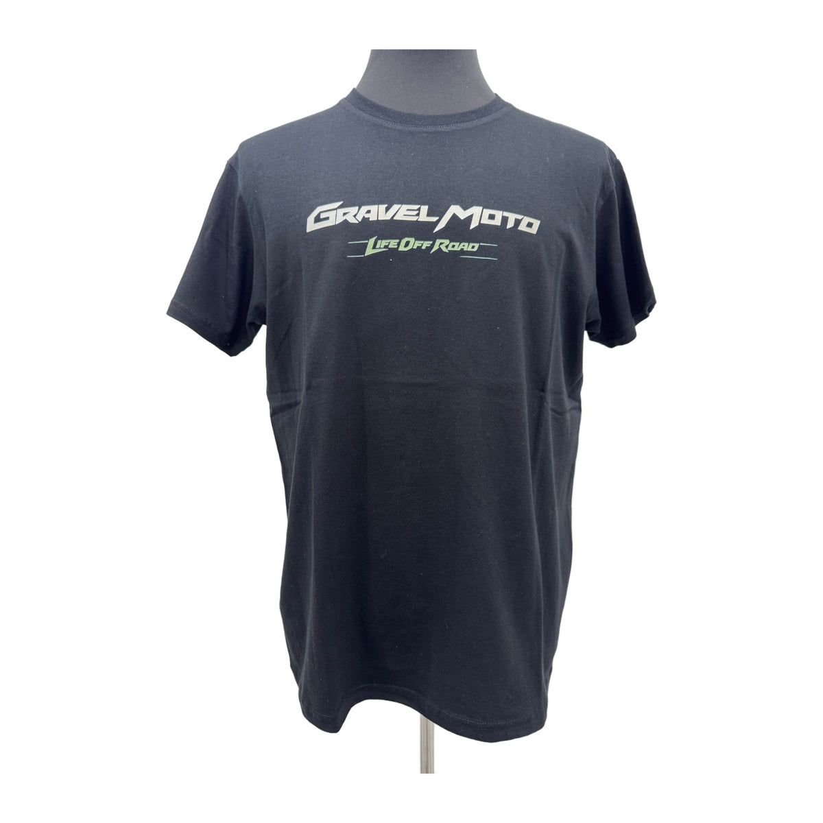 Tee Shirt Homme Gravel Moto Life Off Road Noir