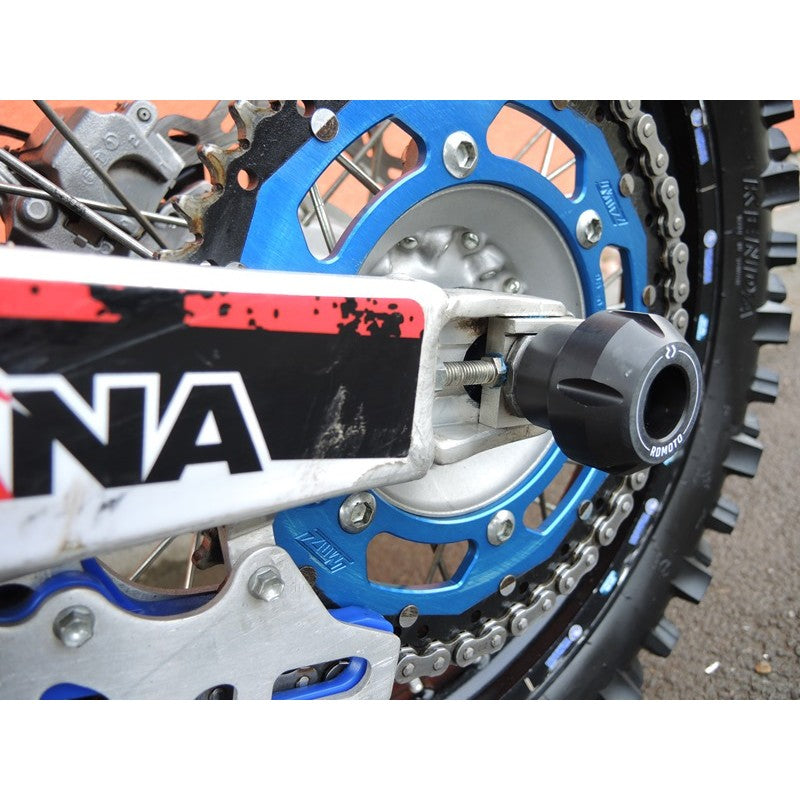 TAMPONS DE PROTECTION DE ROUE ARRIÈRE RDMOTO N82-N81-318 YAMAHA YZ 450 F