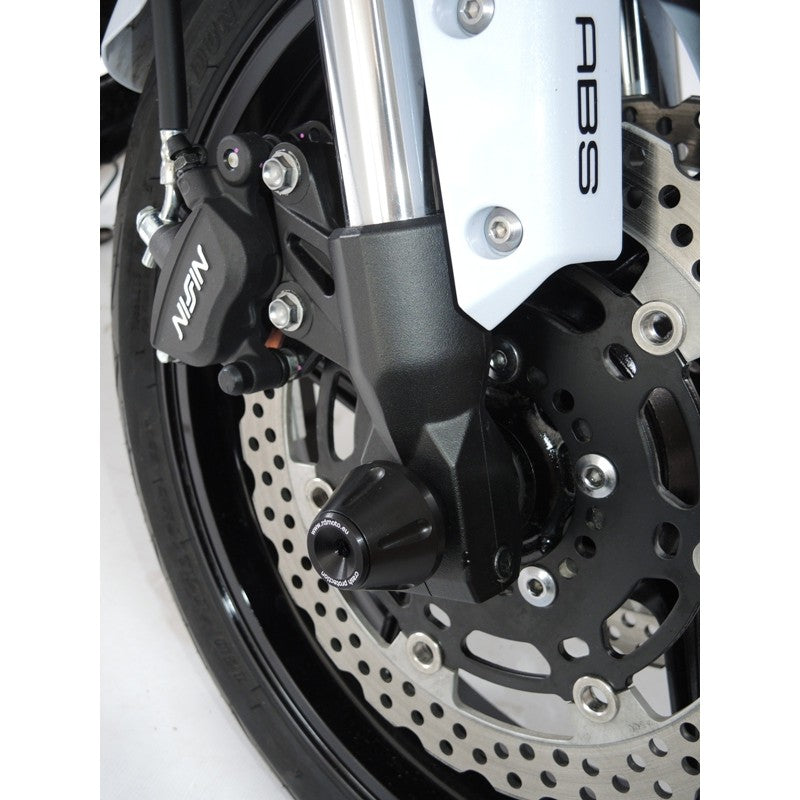 TAMPONS DE PROTECTION DE ROUE AVANT RDMOTO P8-P9-300 KAWASAKI VERSYS 650