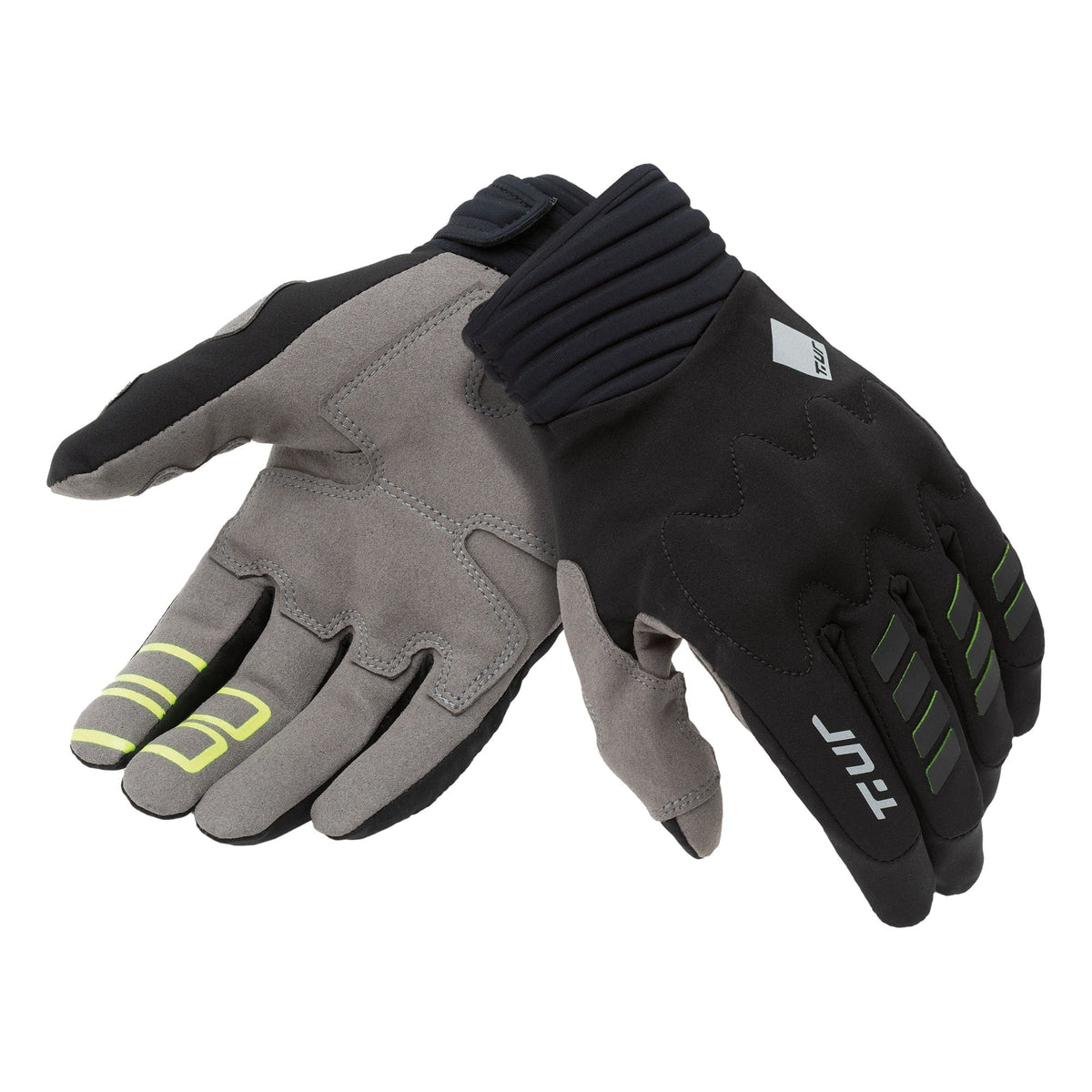 GANTS TUR G-SIX PRO - Noir / Jaune fluo