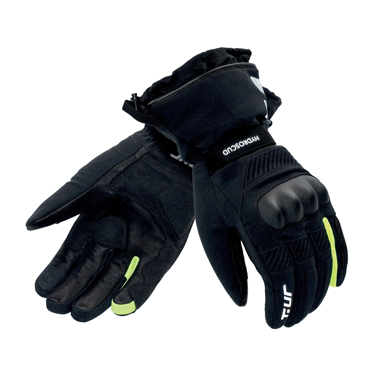 GANTS TUR G-TWO PRO HYDROSCUD® - Noir / Jaune fluo