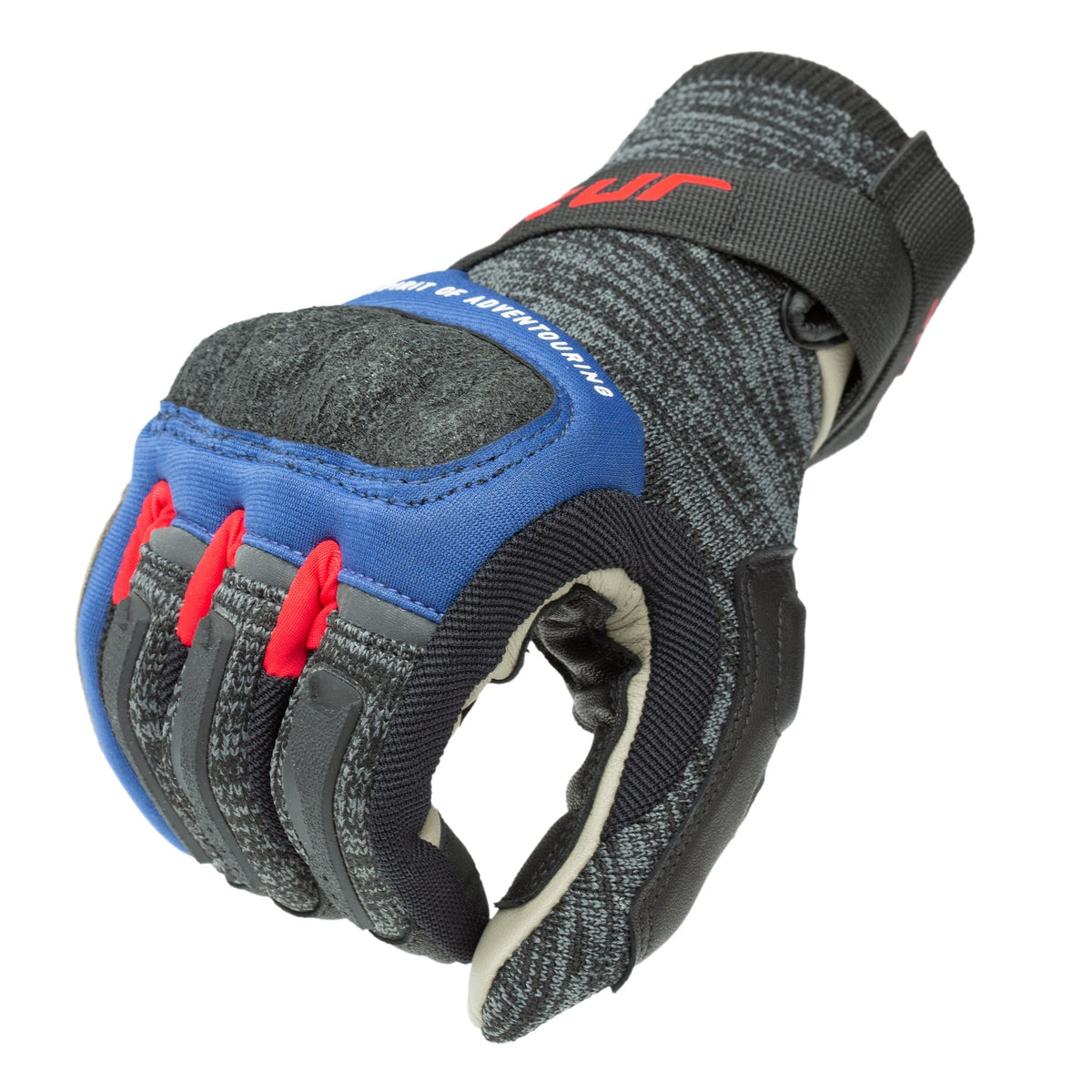 GANTS TUR G-KNIT - Noir / Bleu