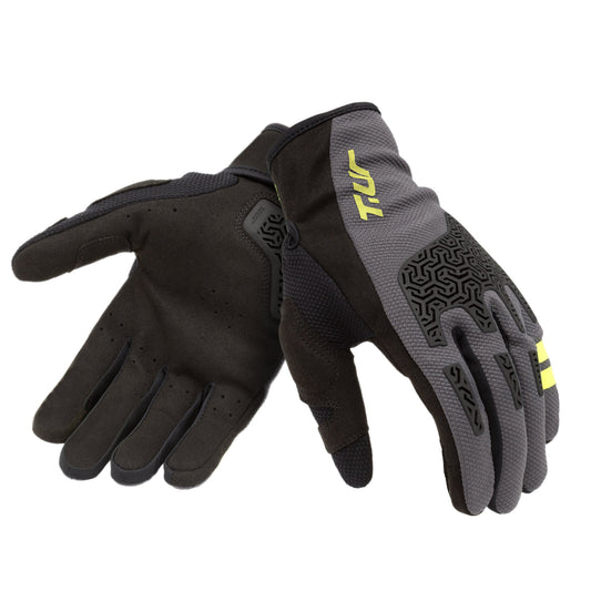 GANTS TUR G-LIGHT - Anthracite / Jaune fluo