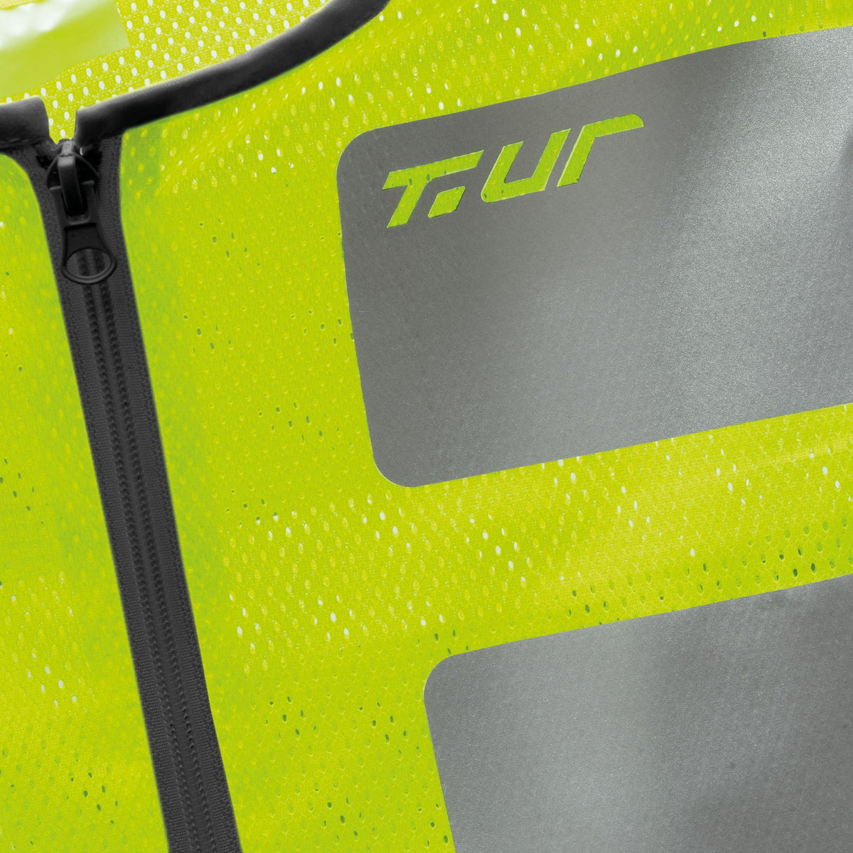 GILET HAUTE VISIBILITÉ TUR VISION MESH - Jaune fluo