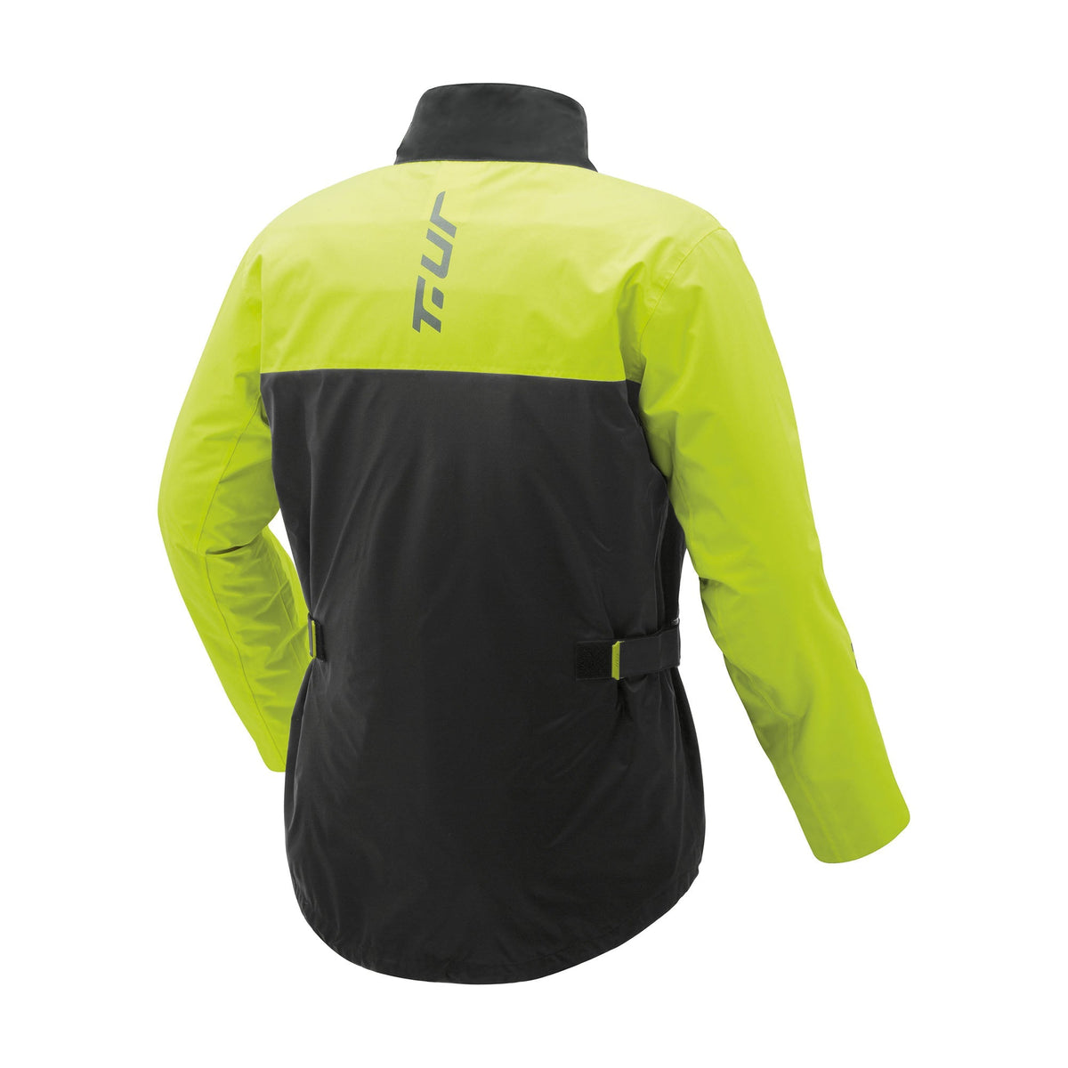 VESTE DE PLUIE TUR ROADTRIP - Noir / Jaune fluo