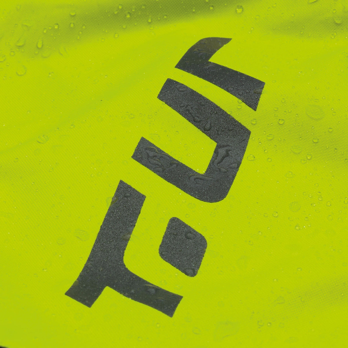 VESTE DE PLUIE TUR ROADTRIP - Noir / Jaune fluo