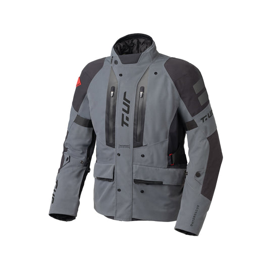 VESTE TUR SUPERCELL HYDROSCUD® LAMINATED - Anthracite / Noir