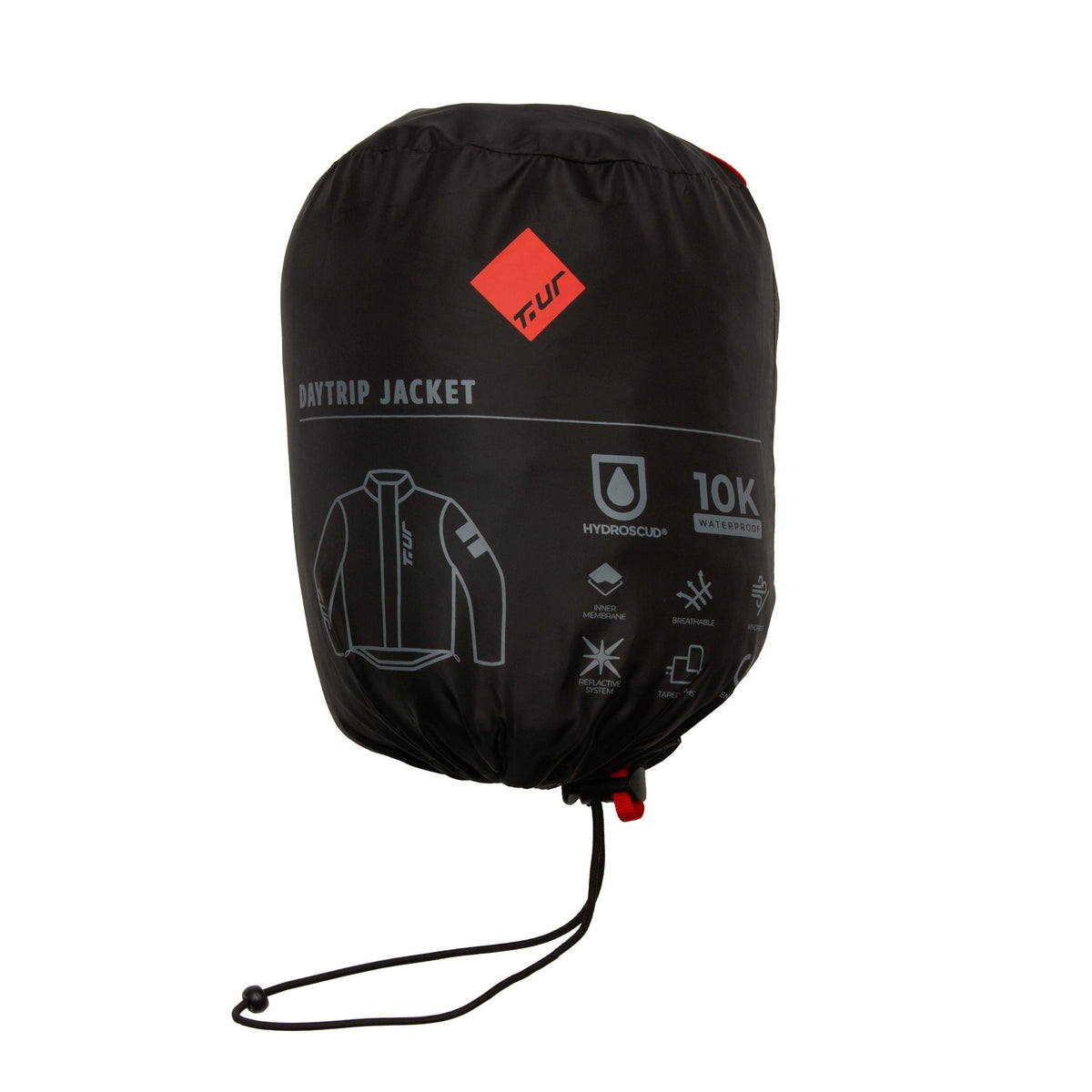 VESTE DE PLUIE TUR DAYTRIP JACKET HYDROSCUD® - Noir