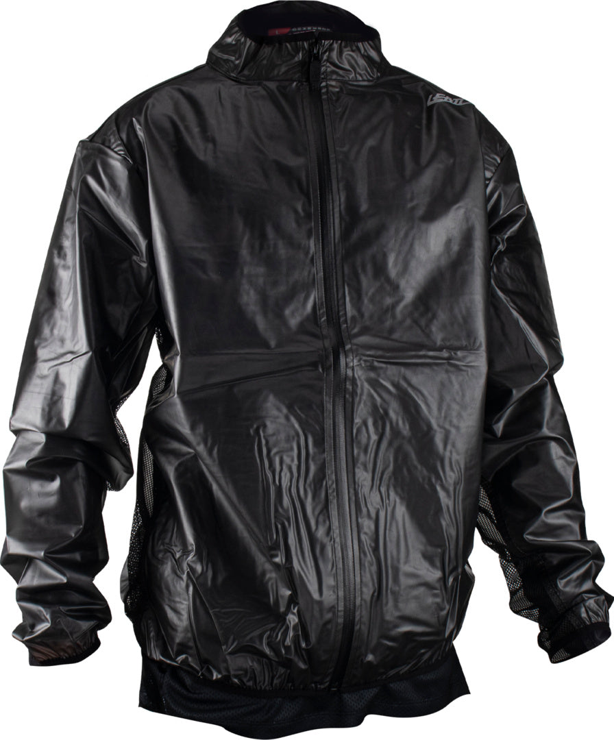VESTE DE PLUIE LEATT RACE COVER - noir fumé