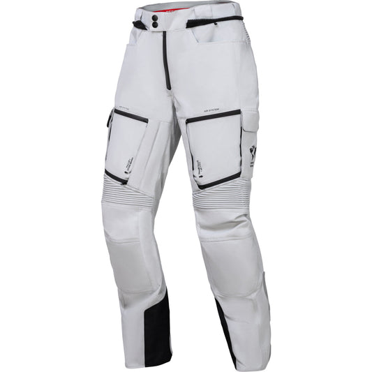 IXS TOUR PANTALON MONTEVIDEO-AIR 3.0 GRIS CLAIR-NOIR
