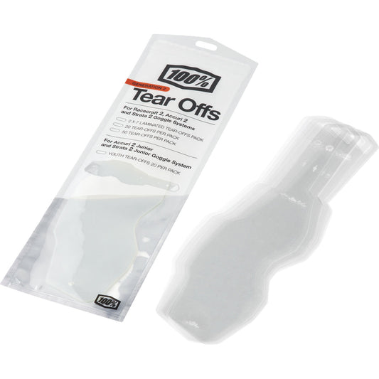 100% RC2/AC2/ST2 TEAR-OFFS STANDARD 50 PK