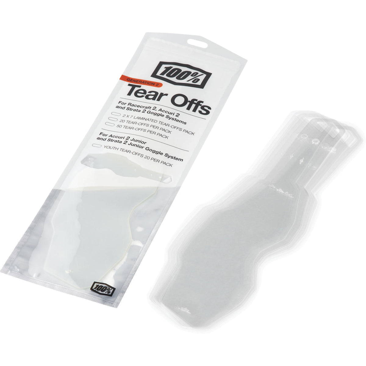 100% ARMEGA STANDARD TEAR-OFFS 20 PK